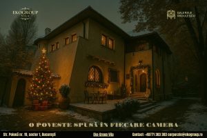 Poveste de Crăciun: Întoarcerea Magiei Anilor ’30 în Fosta Casă Tătărăscu, Azi Eko Group Vila
