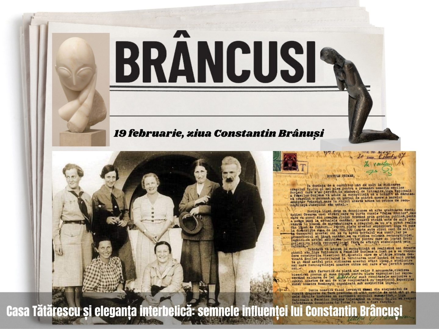 Casa Tătărescu și eleganța interbelică: semnele influenței lui Constantin Brâncuși